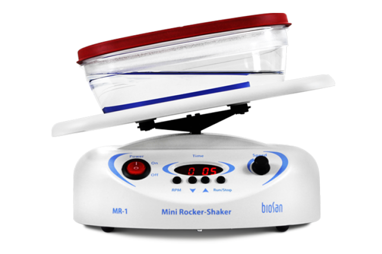 Bio PP-4S Mini-Rocker Shaker (with standard platform & non-slip silicone mat)