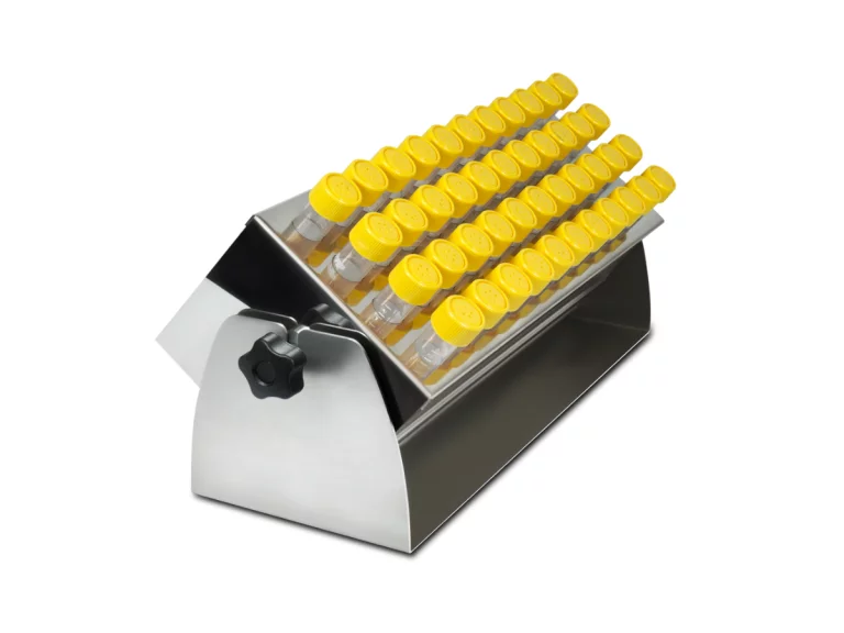 adjustable angle test tube rack