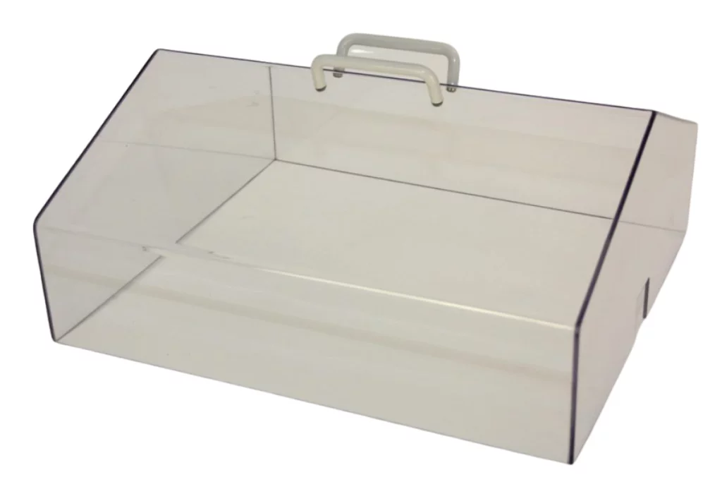 Ratek Clear Polycarbonate Gabled lid