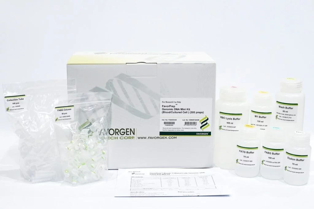 FavorPrep™ Blood/Cultured Cell Genomic DNA Extraction Kit