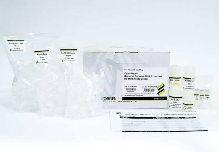 FavorPrep™ HE Mini Bacterial Genomic DNA Extraction Kit