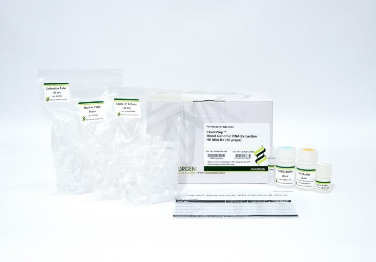 FavorPrep™ HE MINI Blood Genomic DNA Extraction Kit