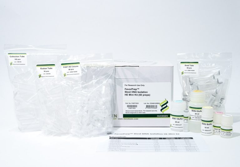 FavorPrep™ HE Mini Stool DNA Isolation Kit