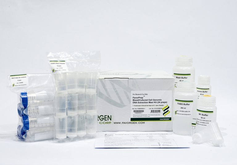 FavorPrep™ Maxi Blood/Cultured Cell Genomic DNA Extraction Kit (With Proteinase K Powder)