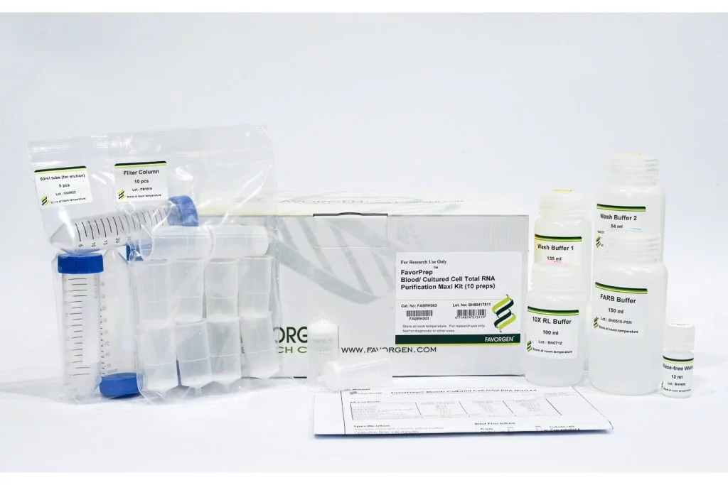 FavorPrep™Maxi Blood/Cultured Total RNA Kit