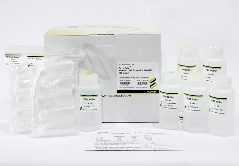 FavorPrep™ Maxi Plasmid DNA Extraction Kit, Ion Exchange