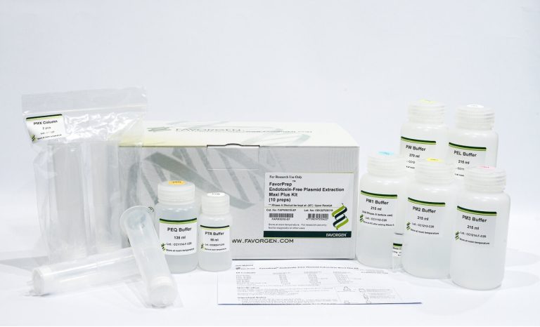 FavorPrep™ Maxi Plus Endotoxin Free Plasmid DNA Extraction Kit, Ion Exchange