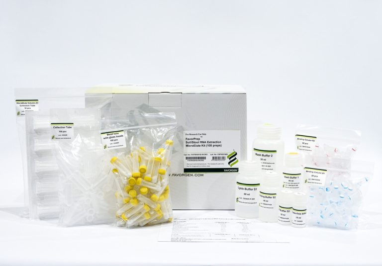FavorPrep™ MicroElute Soil/Stool RNA Extraction Kit (blister packing for columns) (100 prep)