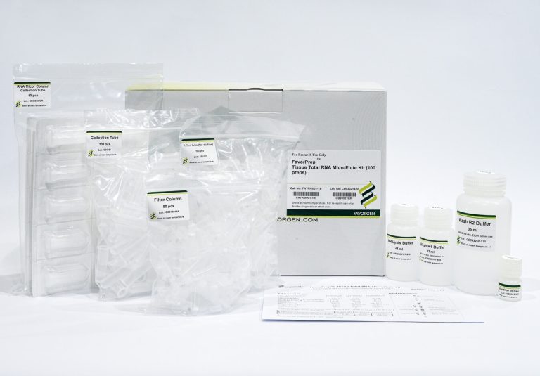 FavorPrep™ MicroElute Tissue Total RNA Kit (blister packing for columns)