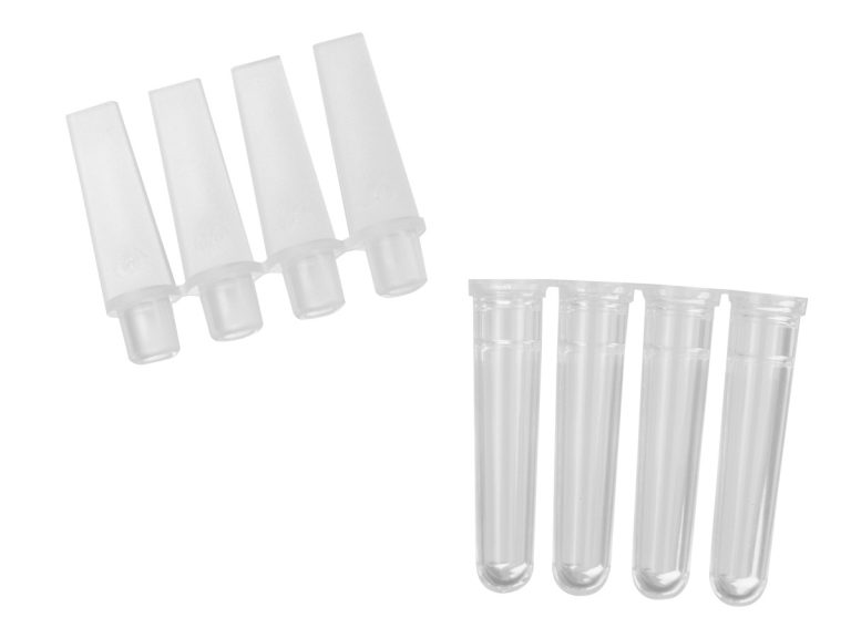 Polypropylene PCR Tube Strips and Caps