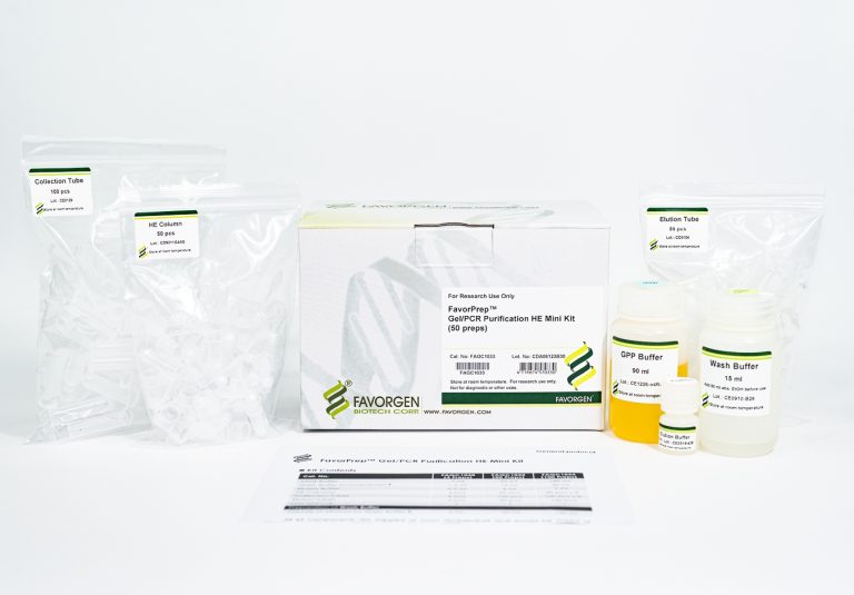 FavorPrep™ Gel/PCR Purification HE Kit