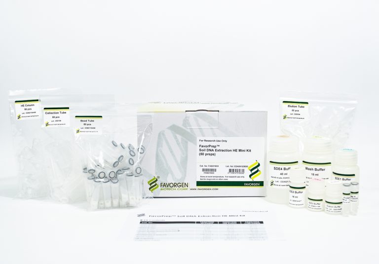 FavorPrep™ Soil DNA Extraction HE Kit