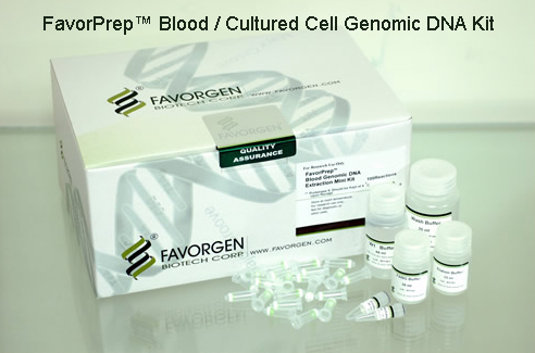 Favorgen Blood Cultured Cell Genomic Kit 13Mar19