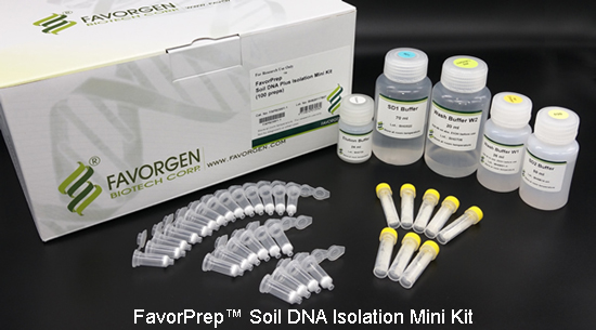 Favorgen Soil DNA Isolation Mini Kit 14Mar19