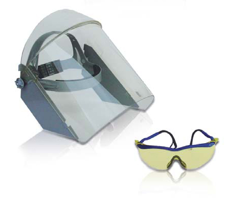 Vilber UV Face Shield and Glasses 16Jan20