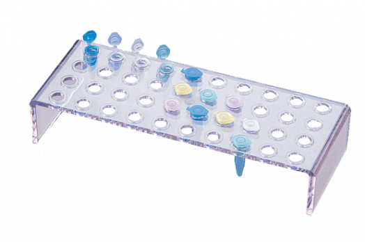 Labnet clear microtube rack 18Feb20